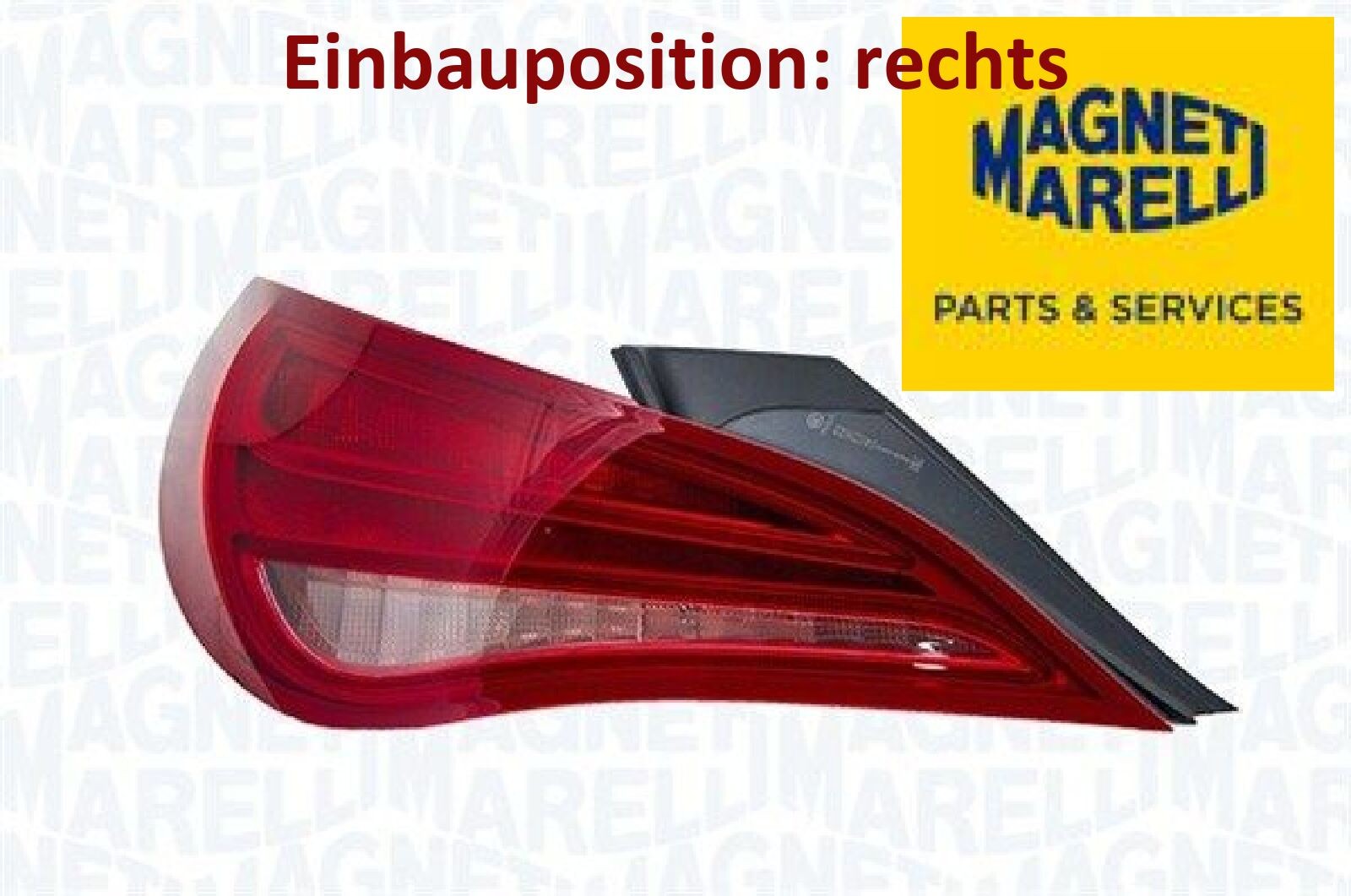MAGNETI MARELLI 714021170851 Heckleuchte rechts Rücklicht Hecklicht