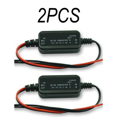 2 Stück 12V auf 5V DC Spannungswandler 2 5A Step Down für Industrieanlagen