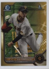 2022 Bowman NPB Nippon Professional Baseball Prospects /50 Eiji Kamouchi b6y