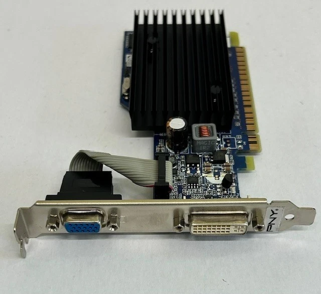 256MB PNY nVidia GeForce 6400 GS DDR2 VGA / DVI PCI-e Graphics Video Card - Image 3 of 4