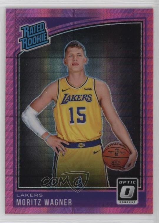 2018 Panini Donruss Optic Rated Rookie Pink Hyper Prizm Moritz Wagner #197 5l0
