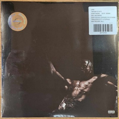Travis Scott Utopia WHITE VINYL 2 LP NEW/SEALED