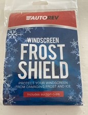 CAR WIDSCREEN COVER. Frost, snow, ice, heat, dust protection. Suction cups fit
