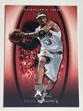ALLEN IVERSON Philadelphia 76ers 2005-06 Upper Deck Sweet Shot Basketball Card