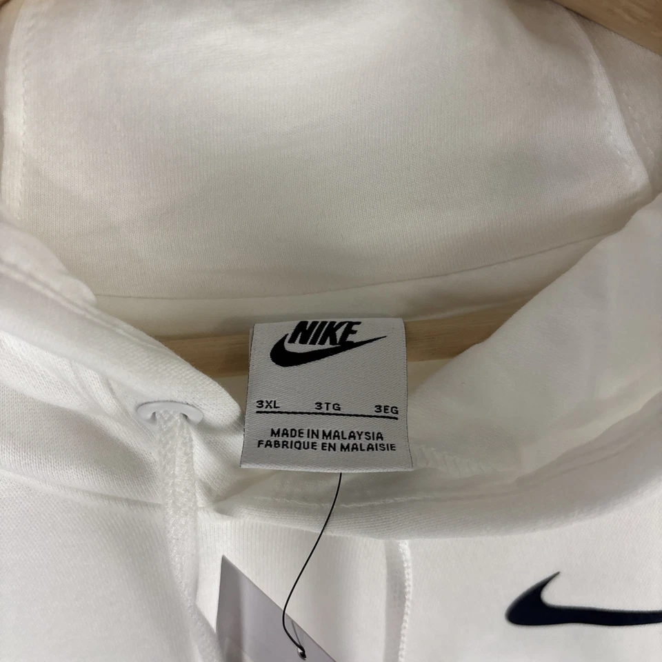 Nike Michigan Wolverines Legacy Logo Club Fleece Pullover Hoodie Size 3XL NWT - image 3 of 4