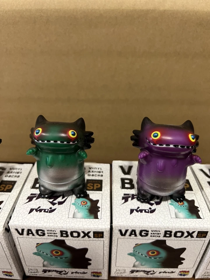 Medicom Vinyl Artist Gacha VAG Series SP Byron Devilman Set of 5 Shoko Nakazawa - Image 3 of 4