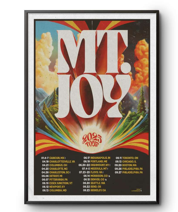 Mt. Joy Concerts & Live Tour 2025 Poster