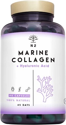 N2 Marine Collagen & Hyaluronsäure 90 Kapseln PEPTAN 