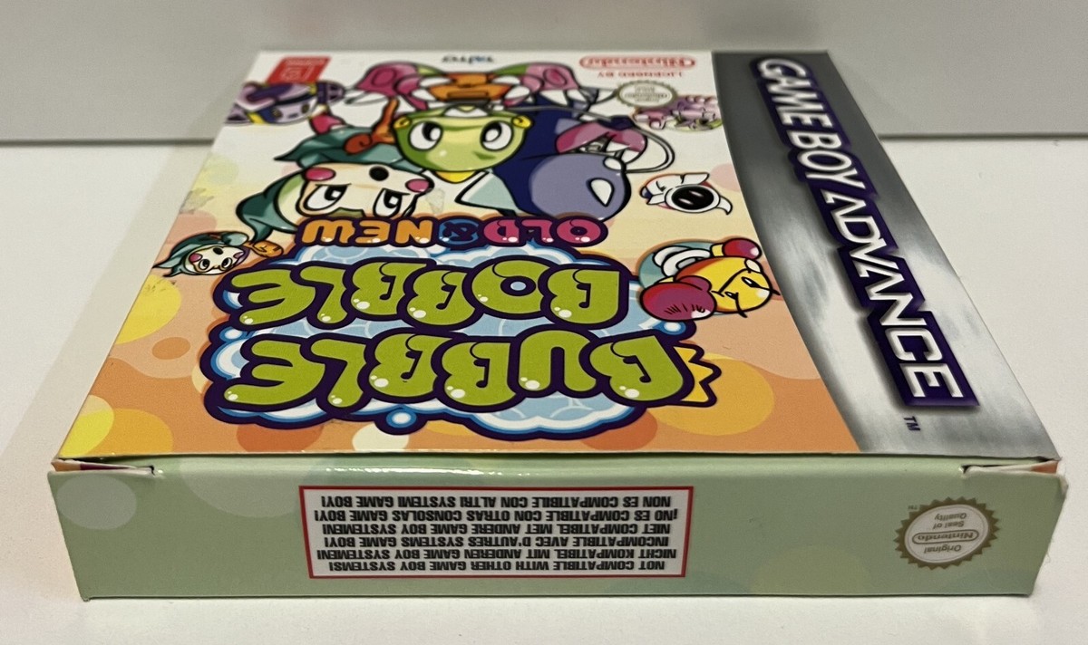 BUBBLE BOBBLE OLD ＆ NEW - NINTENDO GAME BOY ADVANCE GBA