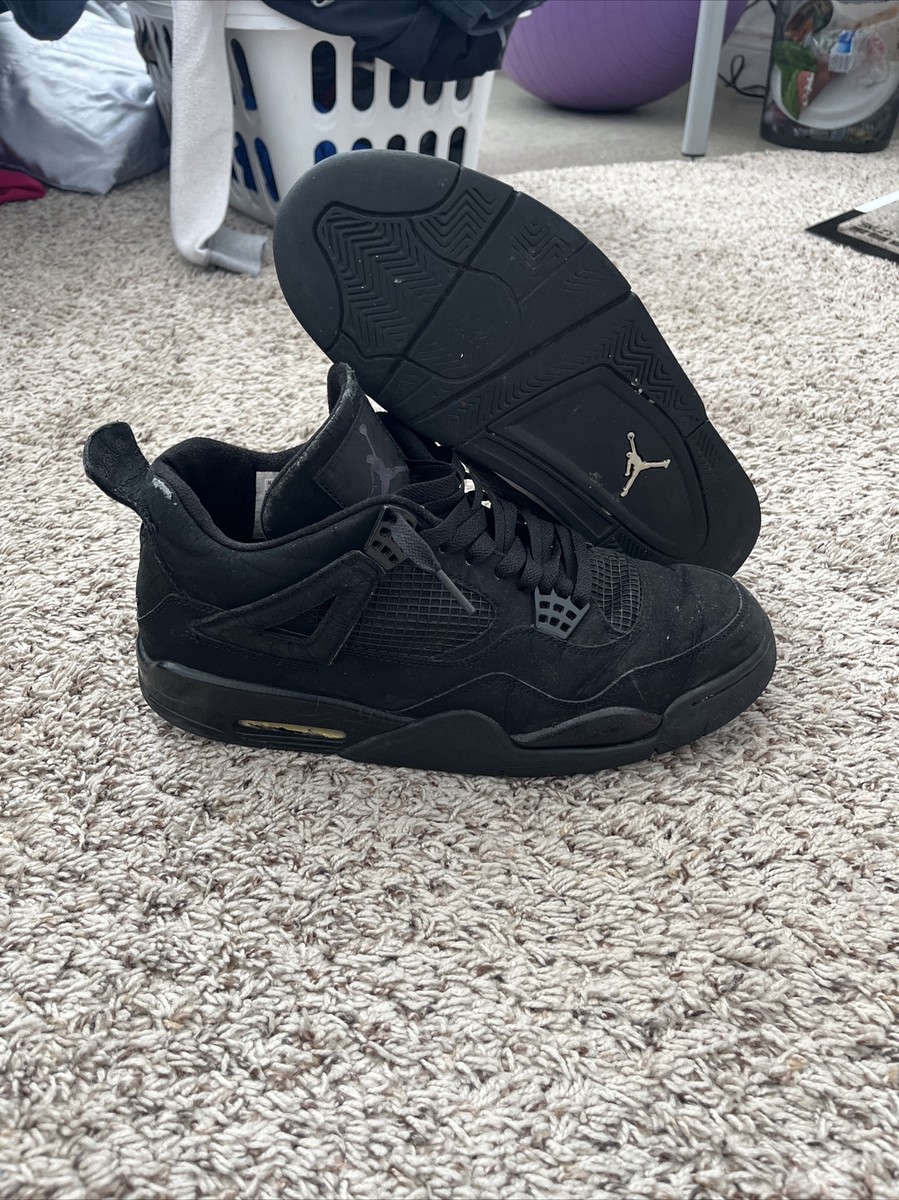 Size 12 - Jordan 4 Retro Black Cat 2006 820652316201| eBay