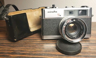 Minolta Hi-Matic 7S 35MM Film Camera w/ Minolta Case | eBay