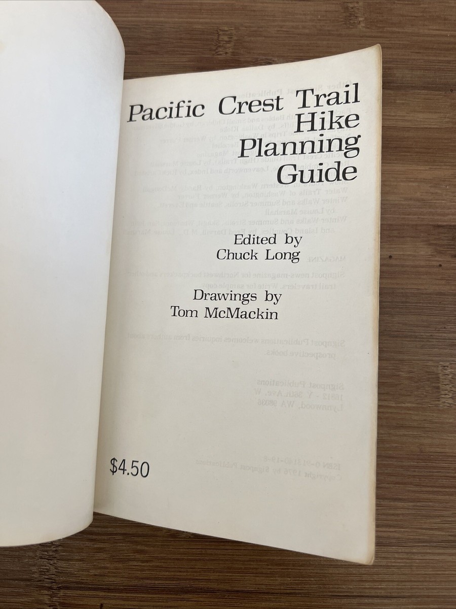 Pacific Crest Trail Planning
