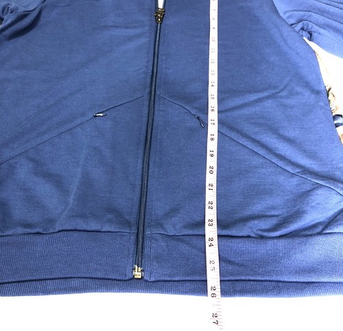 Maggie Sweet Track Jacket Size  Petite Small Floral Blue Orange - Picture 5 of 5