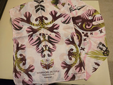 Lot of 9  Scarf Ford "Warriors In Pink" Long Cotton Wing Scarf 55" x 6" NIP