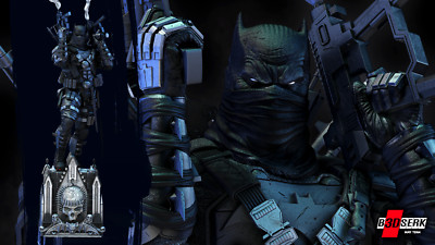 Batman - Grim Knight Statue by B3Dserk 3D Printed Resin Statues & Busts