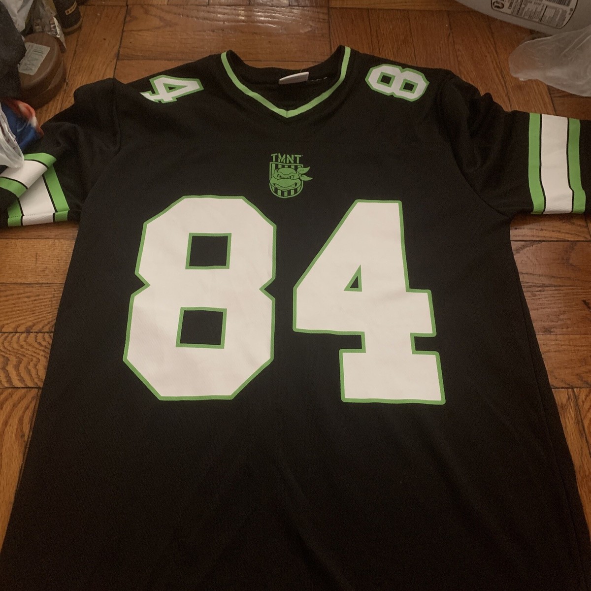 Tmnt Teenage Mutant Ninja Turtles Football Jersey #84 Medium