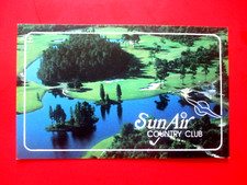 vtg - Golf Scorecard - SUN AIR COUNTRY CLUB cc - Haines City FL