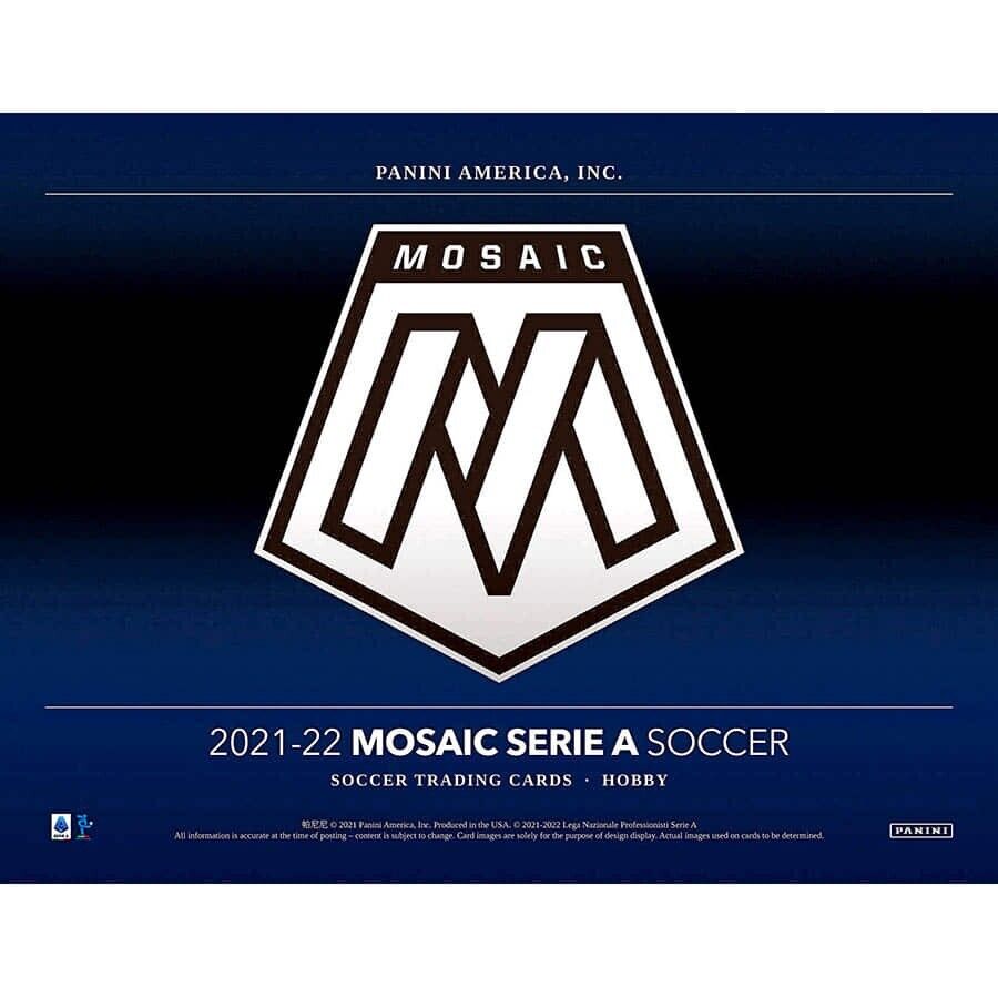 2021-22 Panini Mosaic Serie A Soccer Hobby BOX SEALED 2021-22 Panini Mosaic Serie A Soccer Hobby BOX SEALED