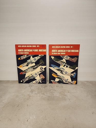 North American P-51D P51B/C Mustang Arco-Aircam Aviation #1 & #5 USAAF USAF Bo2