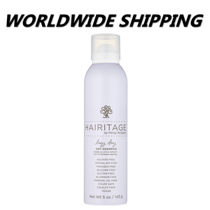 Hairitage Lazy Day Light Dry Shampoo Sulfate Free Hair Care 5 Oz