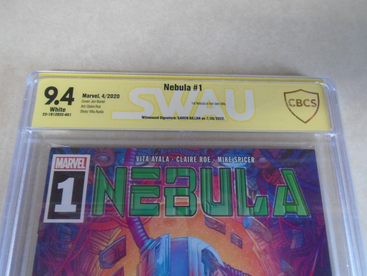 Nebula Issue #1 Comic. CBCS Graded. Signed by Karen Gillan. 1st
