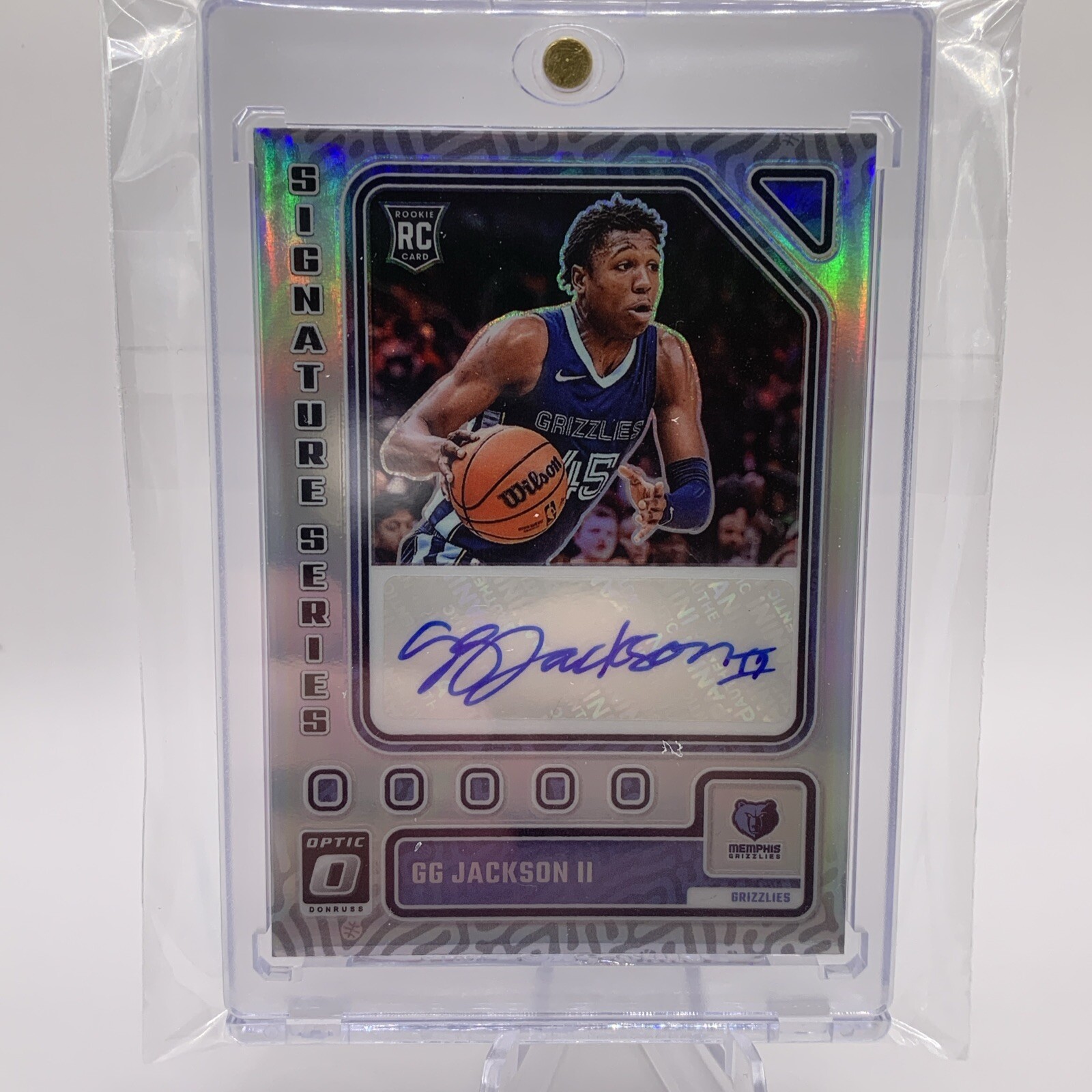2023-24 Panini Donruss Optic GG Jackson Auto RC Signature Series Card SS-GGJ