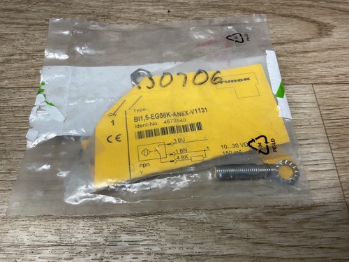 TURCK BI1,5-EG08K-AN6XV1131 Sensor 4672540 BI15EG08KAN6XV1131 #63C26 - Picture 2 of 3