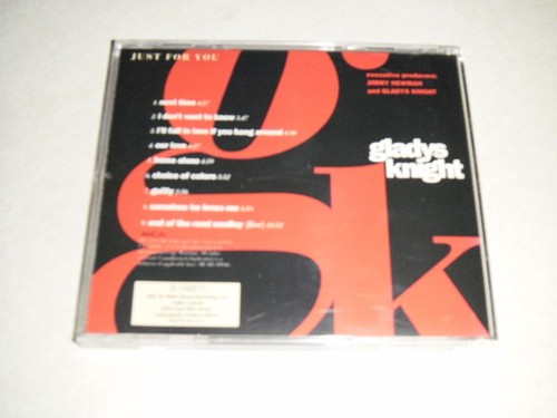 Just for You - Audio CD By Gladys Knight - Picture 4 of 4
