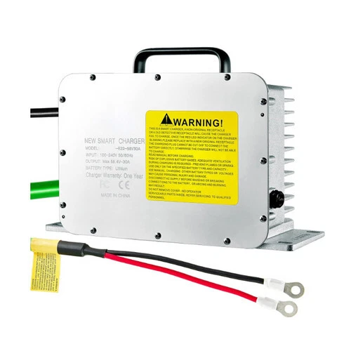 Cargador de batería de litio para carro de golf 48V 25A para EZGO Club Car Yamaha Cushman ICON Foto 2 de 4