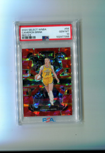 2024 Cameron Brink [Red Ice Prizm] #56