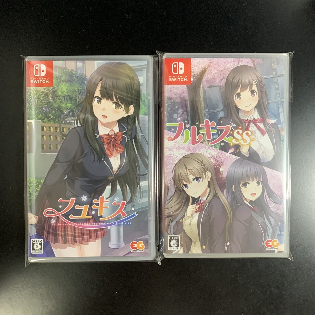 Unopened Lot 2 SW Fuyu Kiss & Full Kiss SS Nintendo Switch
