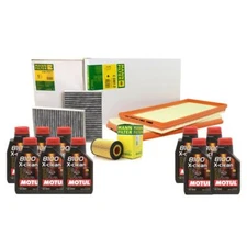 Motul + OEM Engine Oil Change Kit (5W40) (10 Liter) (X-CLEAN 8100)