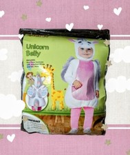 Spirit UNICORN COSTUME Girls Unicorn Belly HALLOWEEN Costume Size 18-24 Months