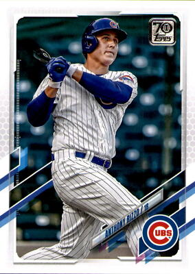2021 Topps Series 1 #241 Anthony Rizzo Chicago Cubs First Base MLB Baseball Card