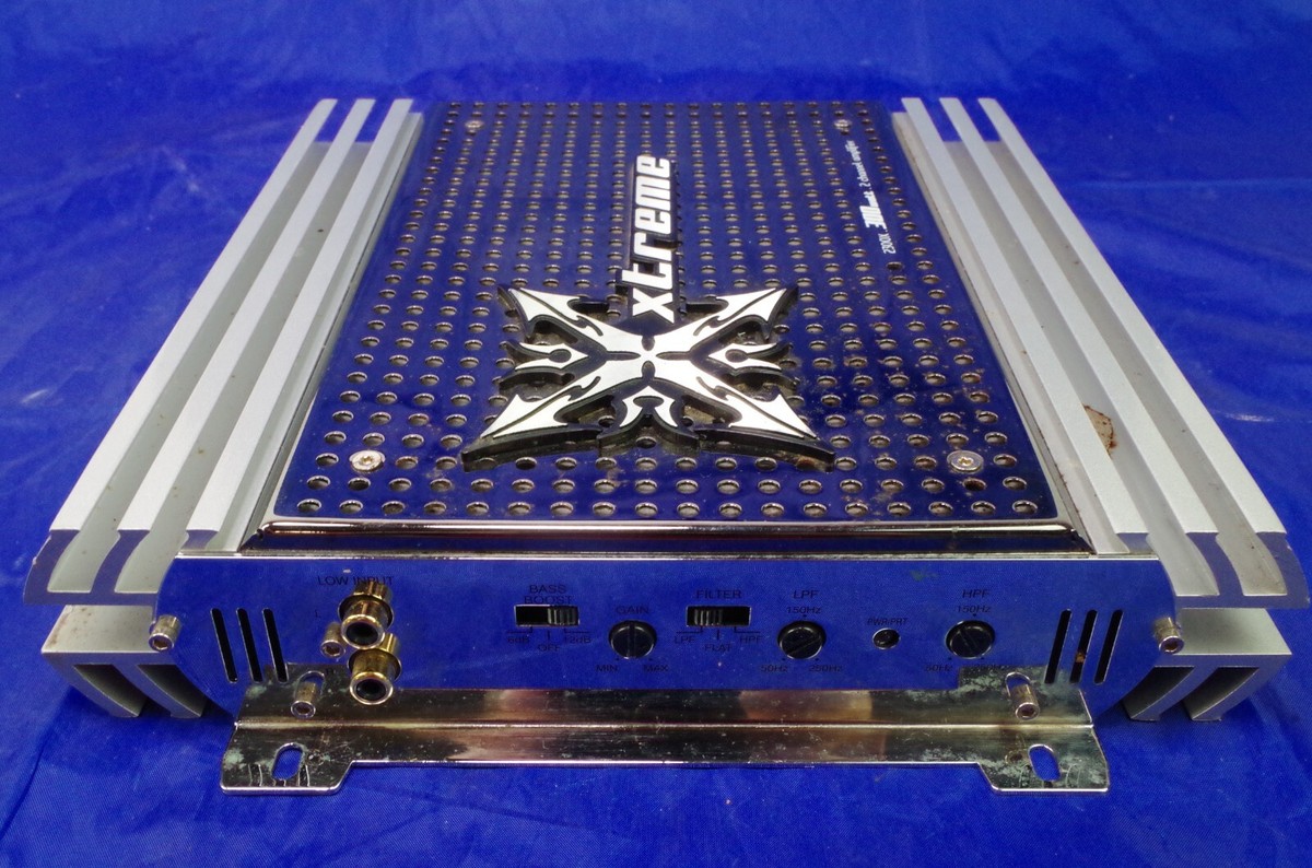 Xtreme 2300X 300Watt 2-Channel Amplifier Tested | eBay