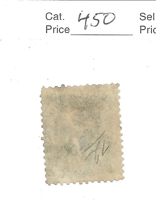 # 72, 90 cent blue cork cancel, 1861, CV $450 - Image 2 of 2