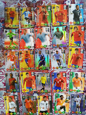 panini adrenalyn xl wm 2010 Goal Stopper, Fans Favourite, Star Player, Basis