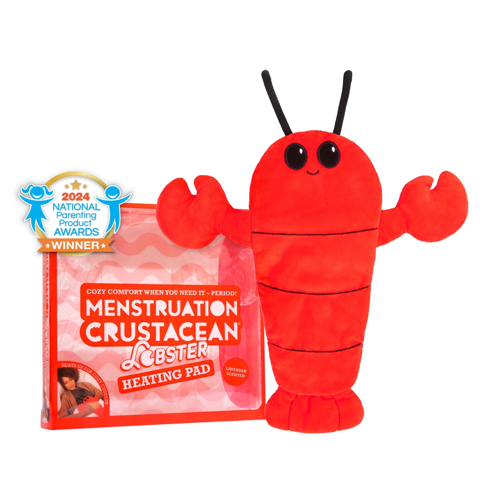 Menstruation Crustacean Lobster Heating Pad NUOVO