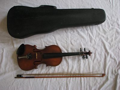 Vintage 1958 Karl Hofner Rubenreuth 3/4 Size Violin with Case Western Germany