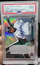 2019 Topps Chrome Rookie Debut Gear Relic Ichiro Auto 32/50 Mariners Autograph