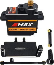 RC Servo EMAX Steering Servo with Servo Mount Bracket and Arm and Steering Link 