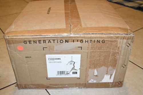 Generation Lighting F3322/4SMS 16IN Chandelier Ceiling Light in Smith Steel #1 - Picture 2 of 6