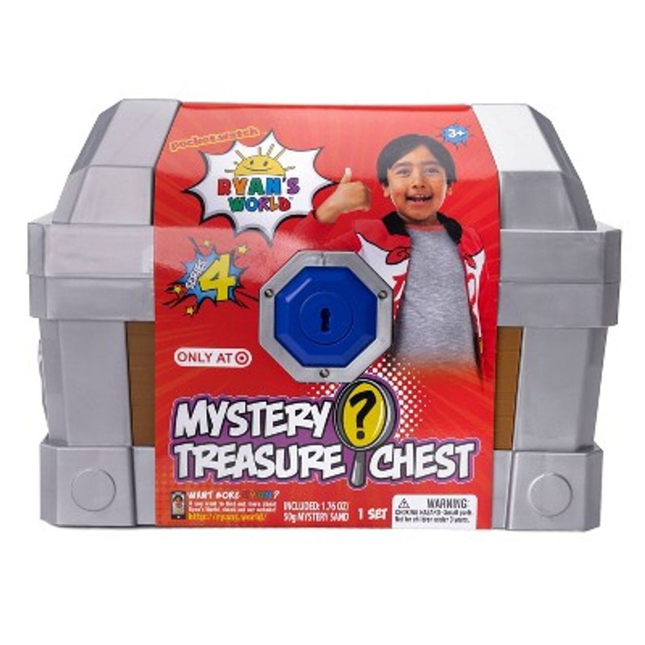 Ryan's World Cap'n Ryan's Mega Mystery Treasure Chest (Target Exclusive) International