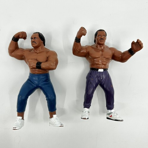 Ron Simmons and Butch Reed Doom 1991 WCW Galoob Fi...