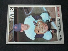 1970 Topps Baseball Card # 379 Tom Tischinski - Minnesota Twins (VG/EX)