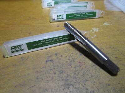 M10-1.5 HSS 3 Flute D6 Plug Spiral Point Tap