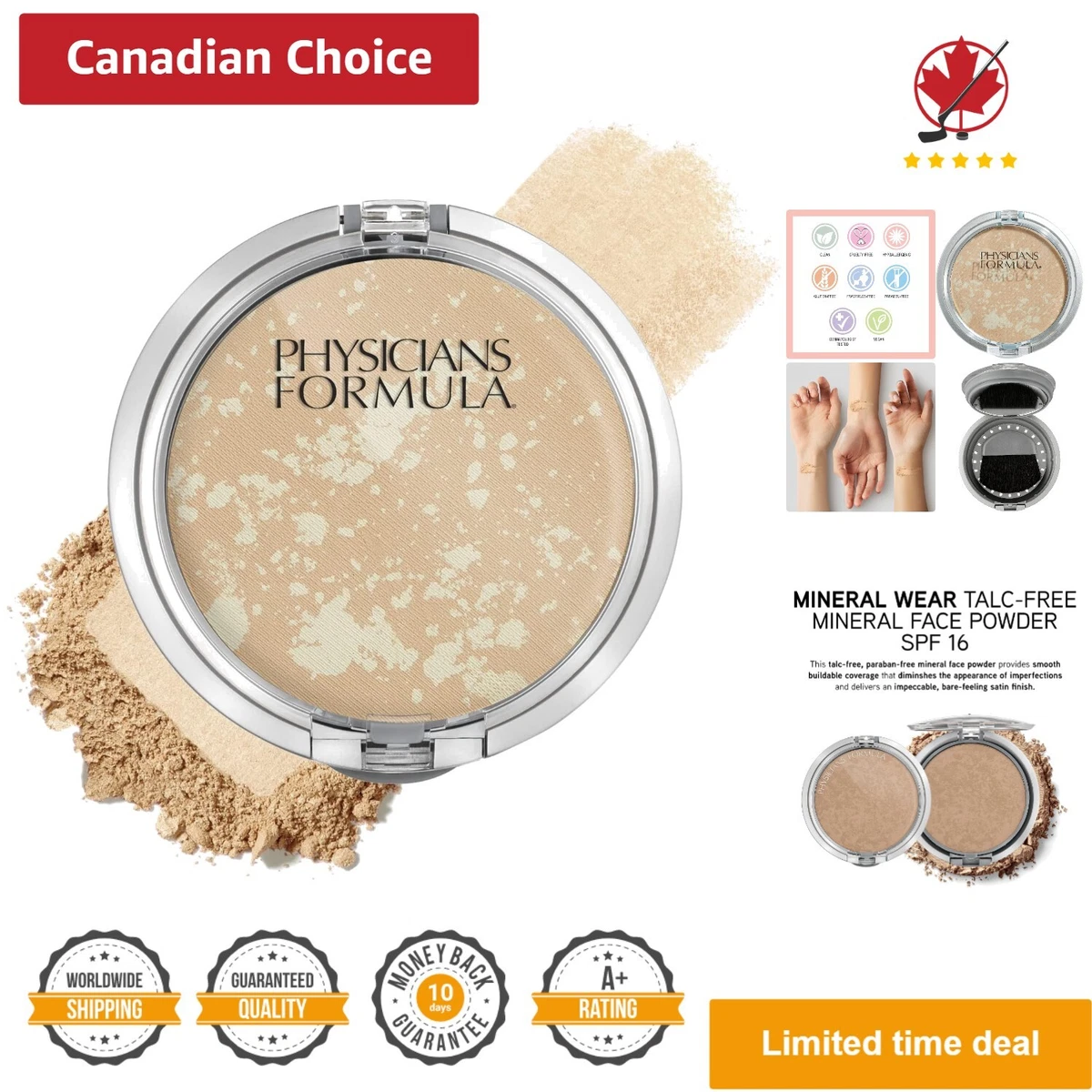 Mineral face powder deals