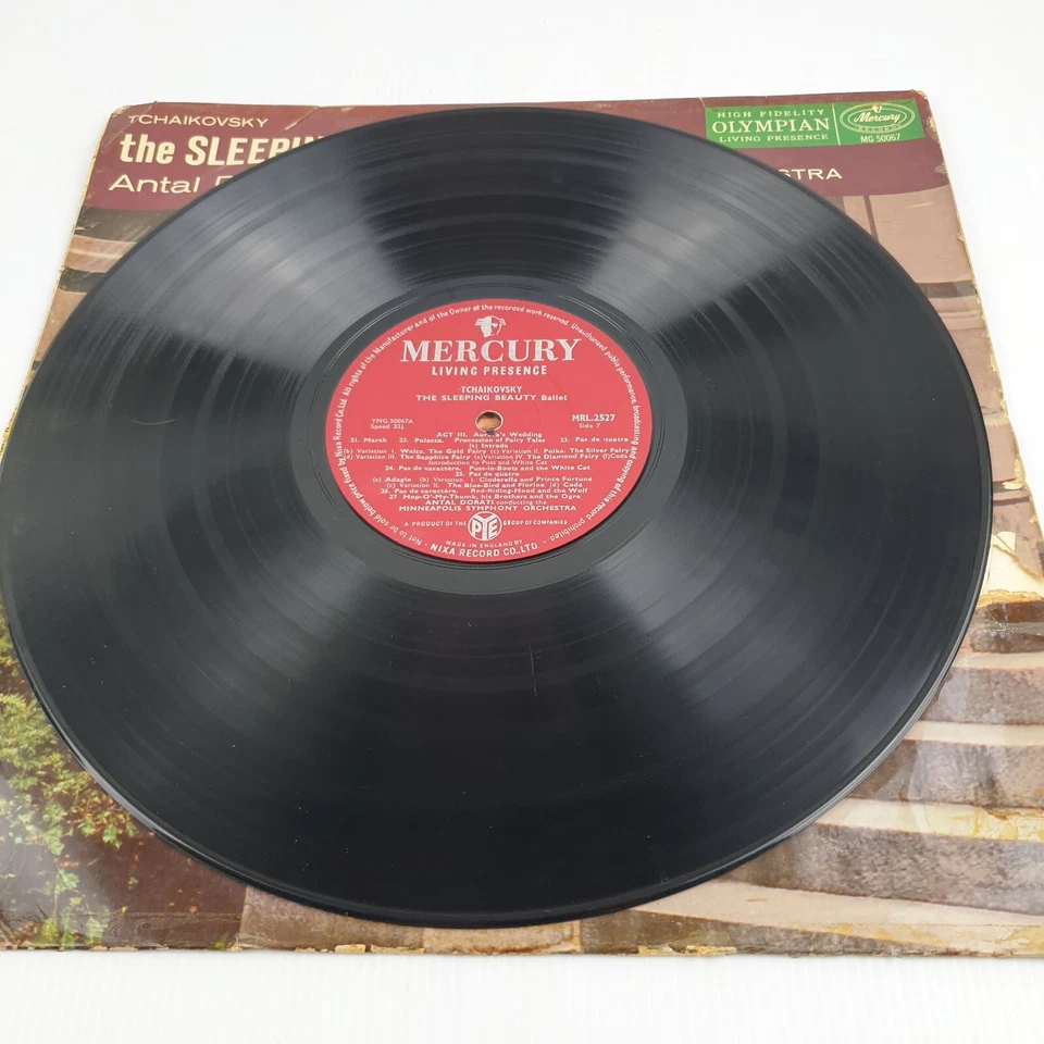 Tchaikovsky: Minneapolis Symphony Orchestra With Antal Dorati–Sleeping Beauty LP - image 3 of 4