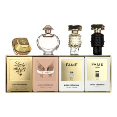Paco Rabanne Ladies Mini Set Gift Set Fragrances ( Without Cello)