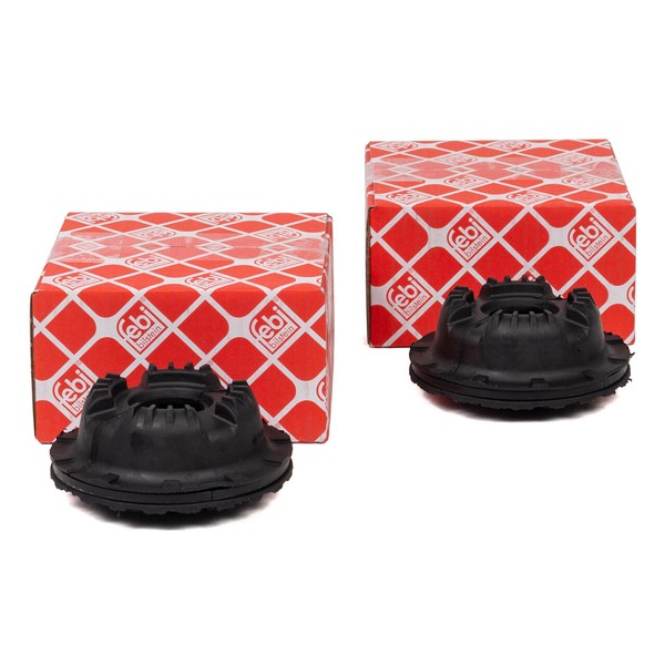 2X febi 32635 Federbeinlager Domlager FüR Audi A4 (B8) A5 (8T) Q5 (8R) Vorne-image